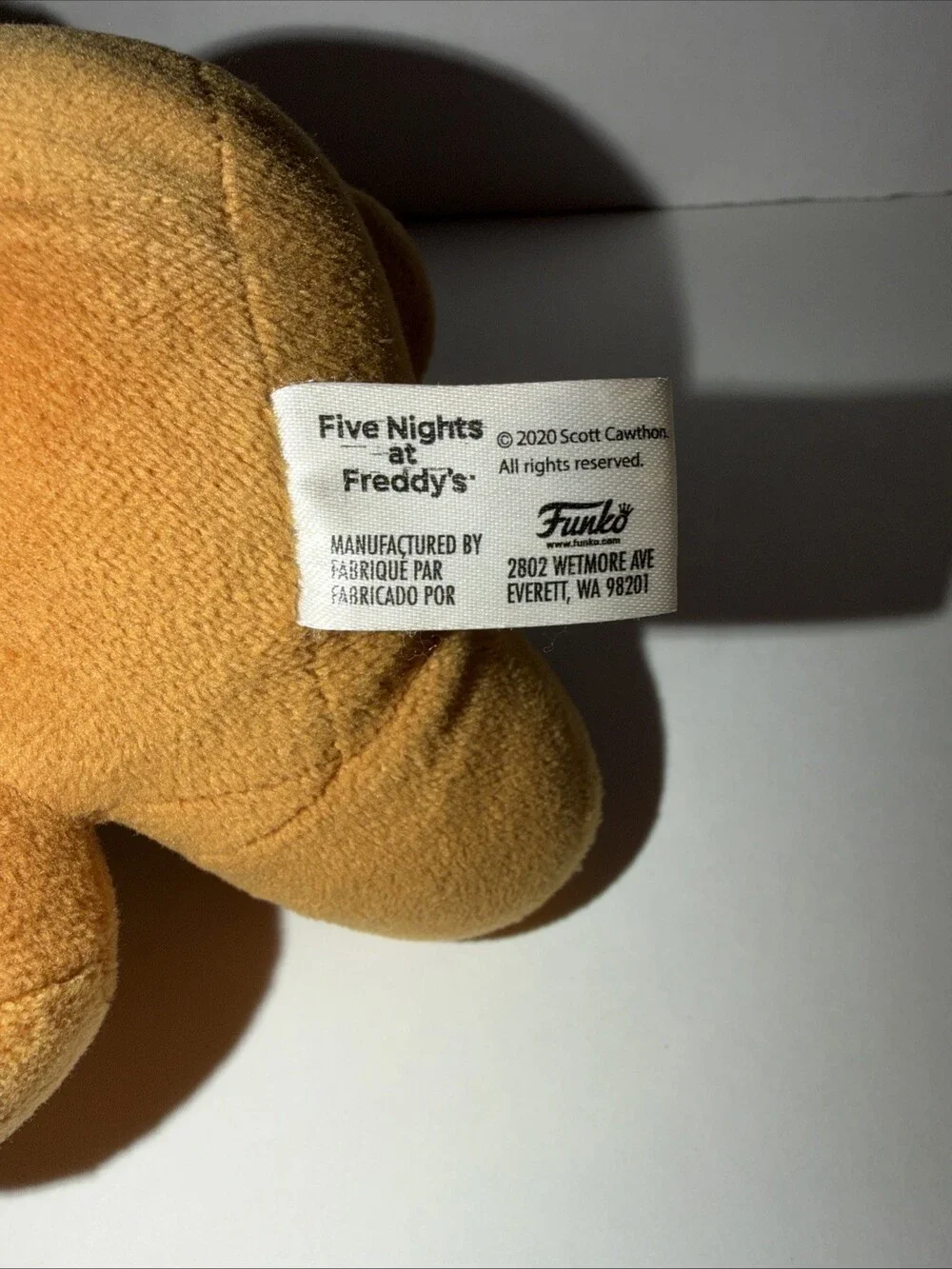 Authentic Funko FNAF Wave 1 Freddy Fazbear Plush 2020 Five Nights at Freddy’s